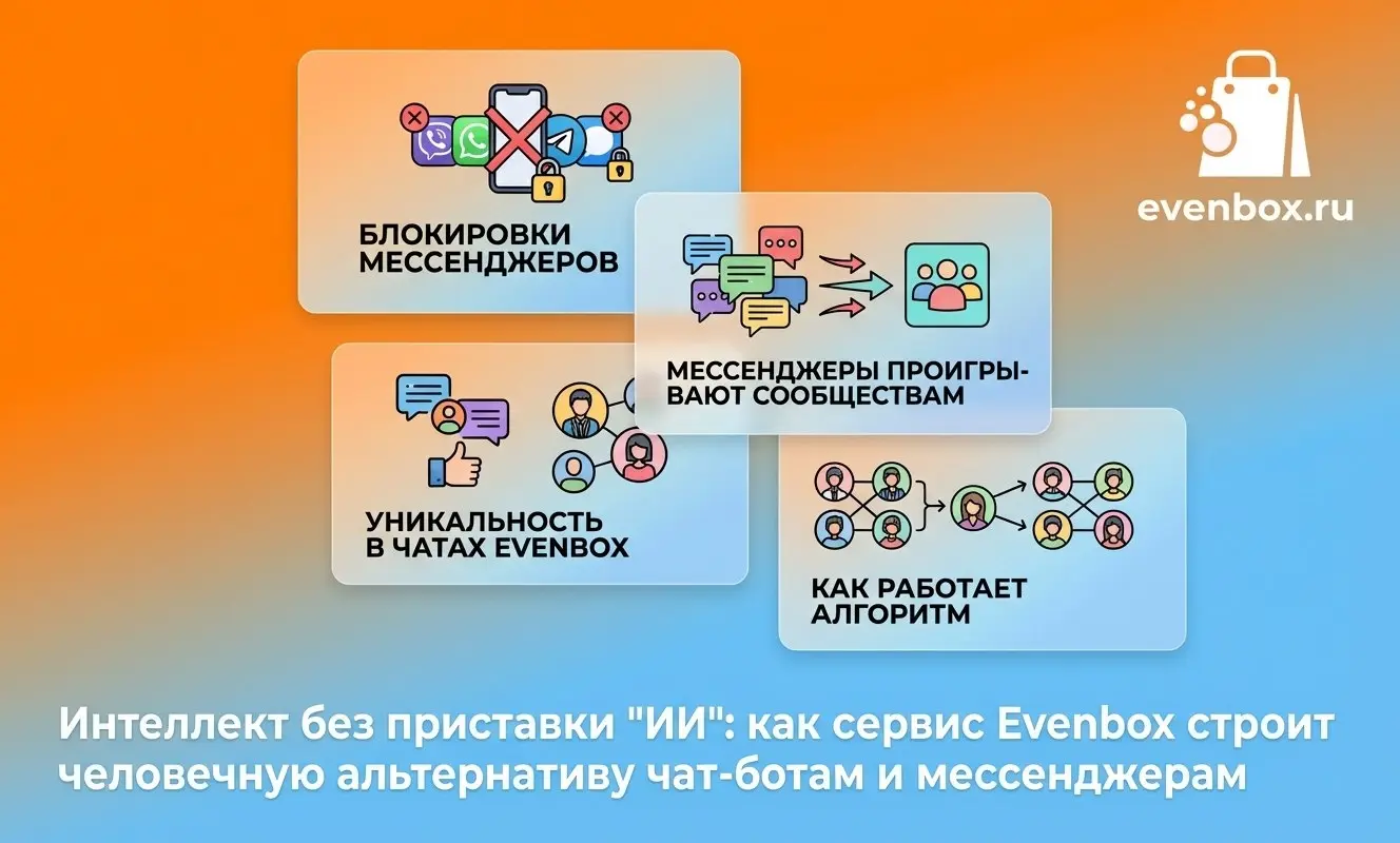 Интеллект без приставки "ИИ": как сервис Evenbox строит человечную альтернативу чат-ботам и мессенджерам