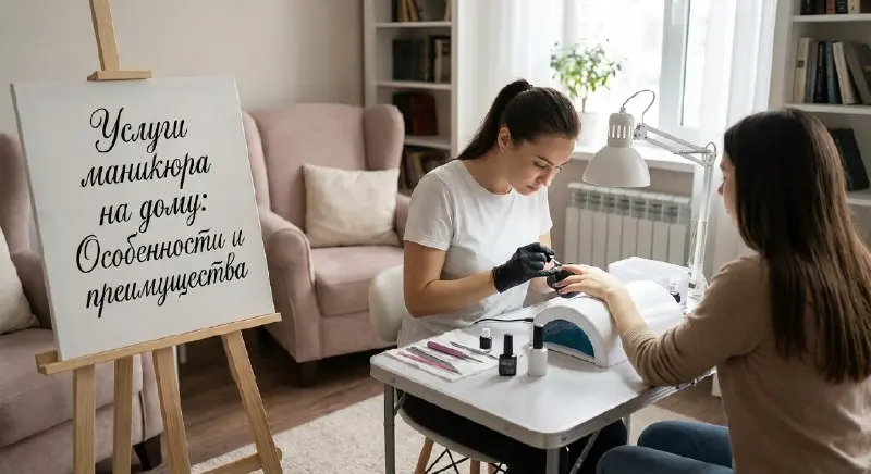 Услуги маникюра: особенности и преимущества на дому