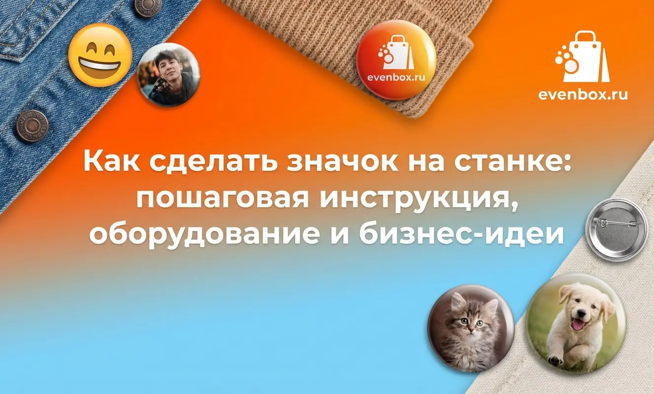 Как сделать значок на станке: пошаговая инструкция, оборудование и бизнес-идеи