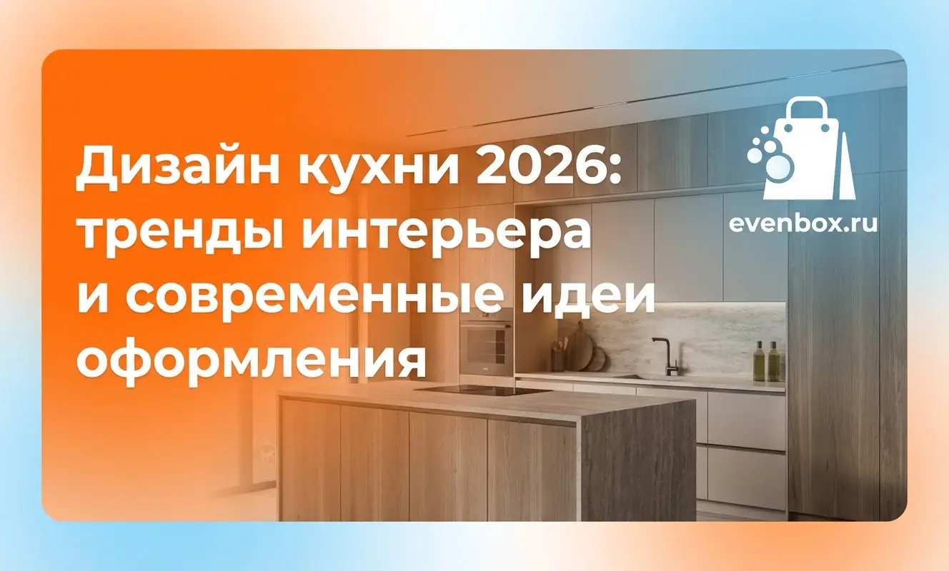 Дизайн кухни 2026: тренды интерьера и современные идеи оформления