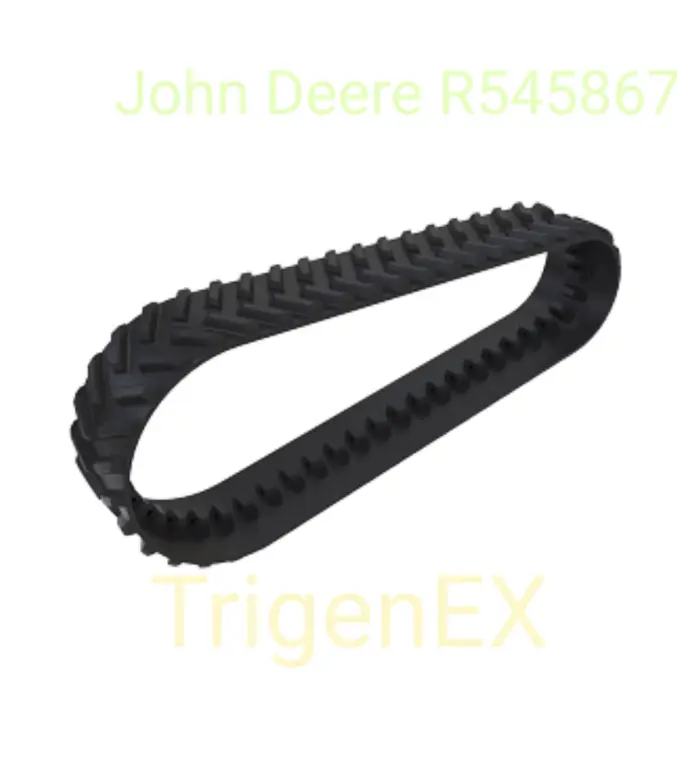 Купить резиновый ремень трака гусеничн John Deere R545867.
