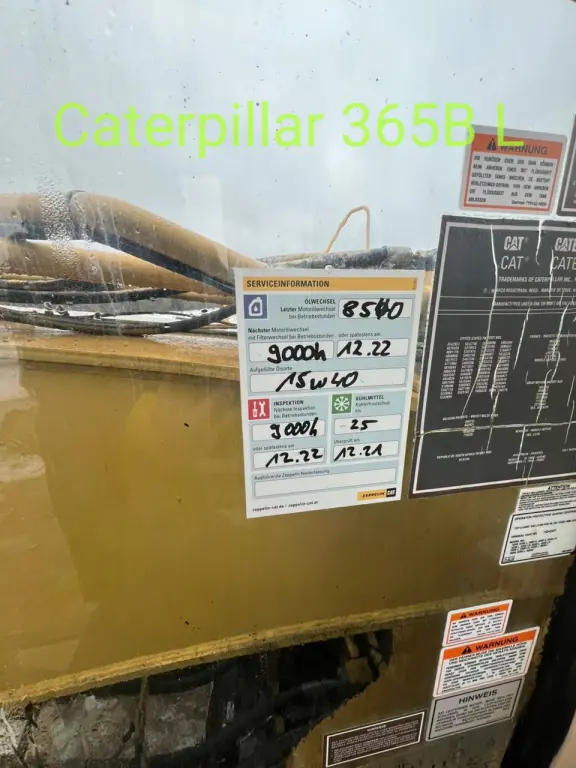 Caterpillar 365B L — сверхпрочный экскаватор-разрушитель