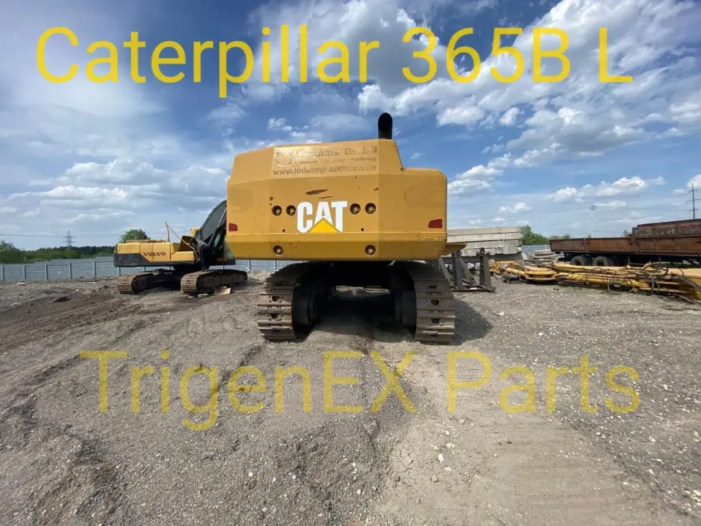 Caterpillar 365B L — сверхпрочный экскаватор-разрушитель