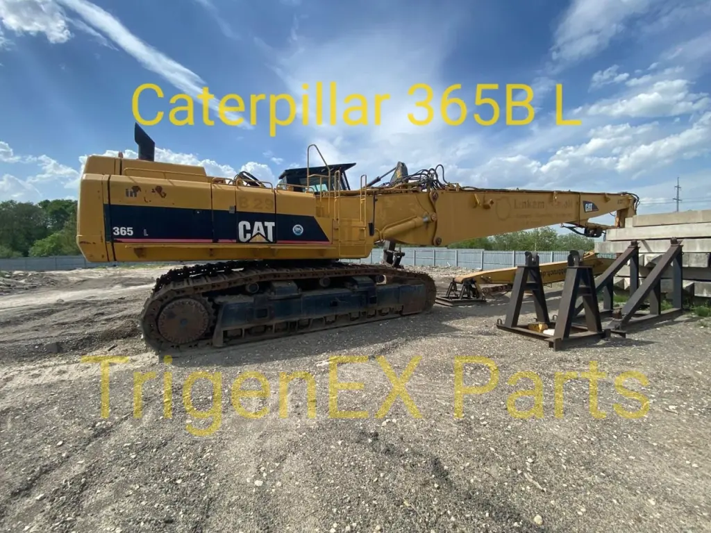 Caterpillar 365B L — сверхпрочный экскаватор-разрушитель
