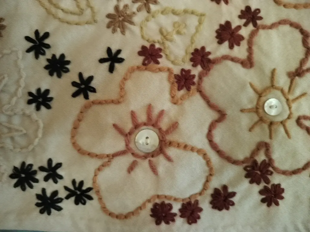 Юбка с вышивкой