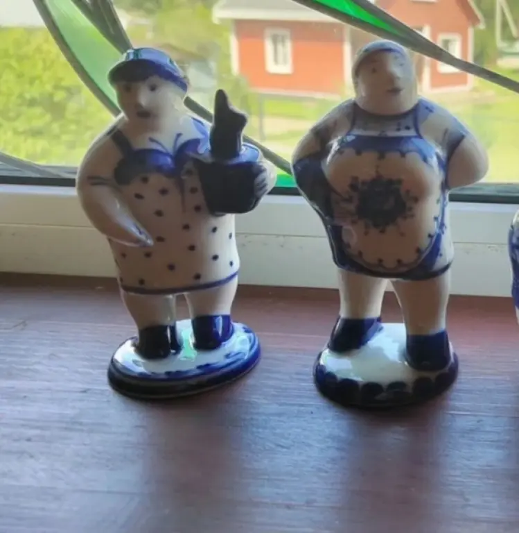 Фигурки Гжель