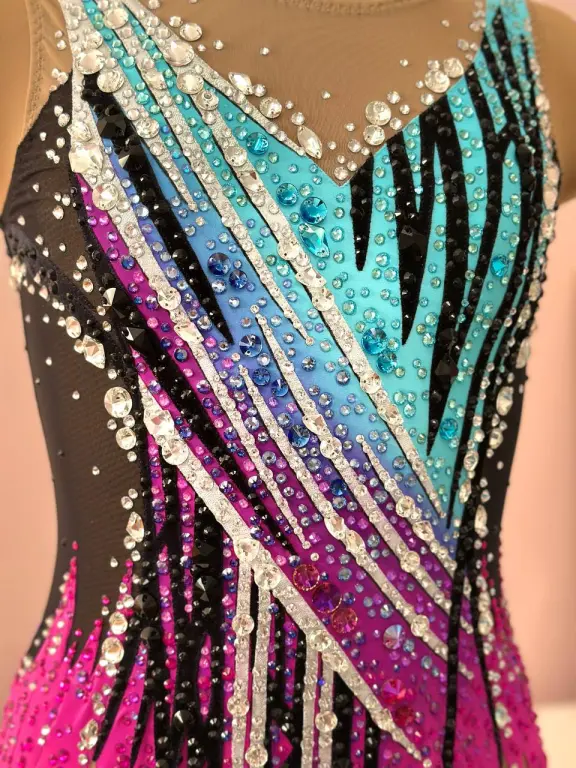 Пошив купальников для художественной гимнастики / Эскиз