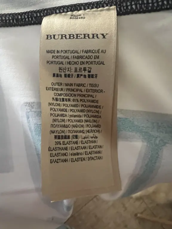 Боди Burberry