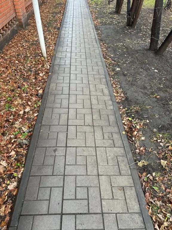 Тротуарна плитка "Калифорния" 300*300*30мм серая