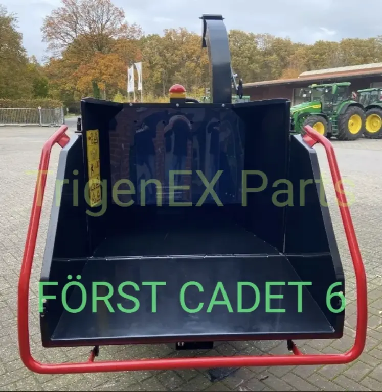 FÖRST CADET 6 (2025 г.) — Профессиональная бензиновая дробилка древесины.