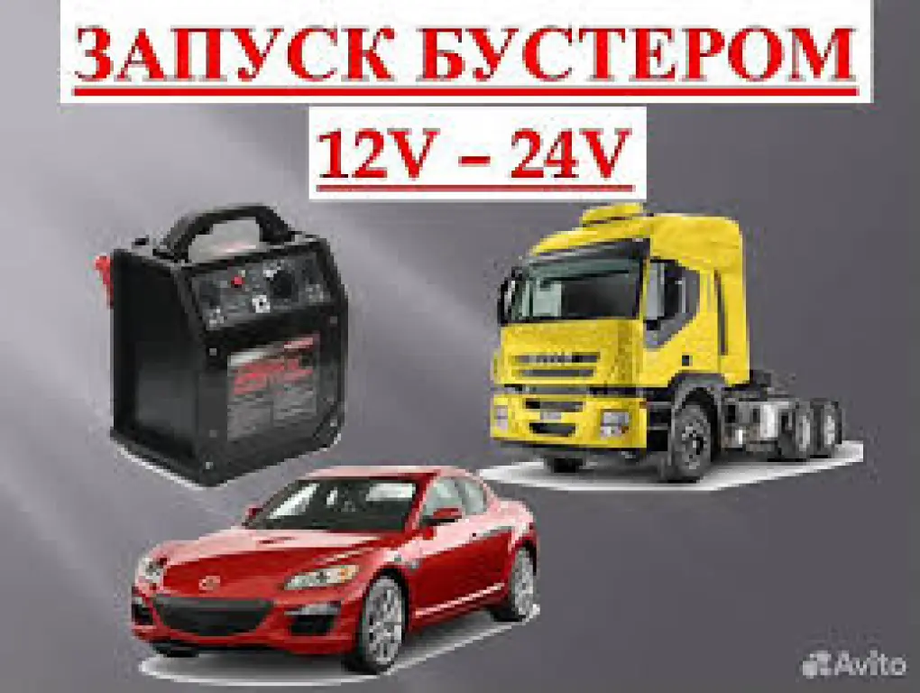 Автосервис на выезде/Прикурить Авто/Поменять колесо/Эвакуатор