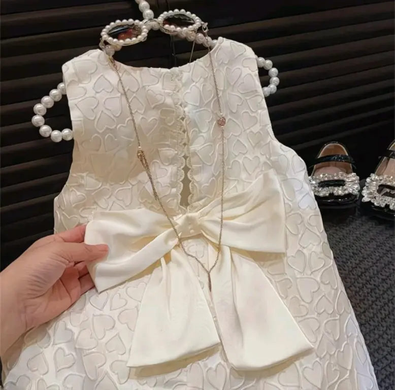 Платье с жемчугом
