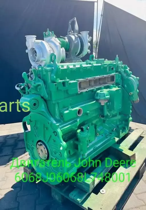 Двигатель John Deere 6068J06068L748001 (700J-II) — Заводской восстановительный ремонт (Германия)
