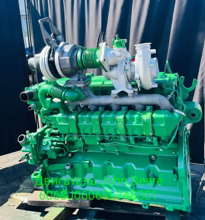 Двигатель John Deere 6068J06068L748001 (700J-II) — Заводской восстановительный ремонт (Германия)