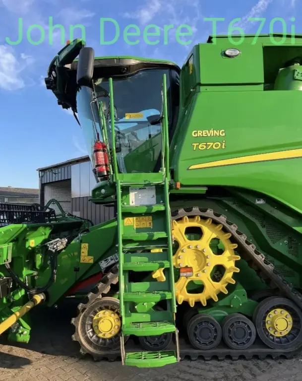 John Deere T670i, 2022 / 2023 г.в., гусеничный, 7.60 м, 515/243 м/ч