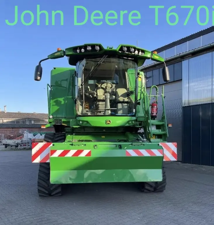 John Deere T670i, 2022 / 2023 г.в., гусеничный, 7.60 м, 515/243 м/ч