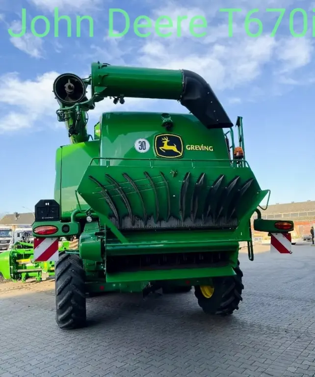John Deere T670i, 2022 / 2023 г.в., гусеничный, 7.60 м, 515/243 м/ч