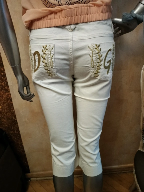 Бриджи капри D&G лёгкие оригинал
