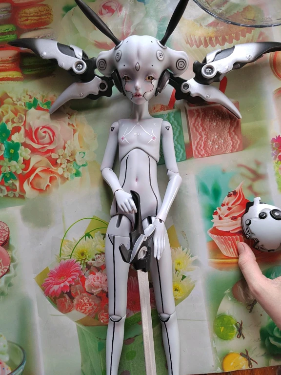 Bjd Dollzone Zero cyborg 1/4 50см реплика хорошего качества