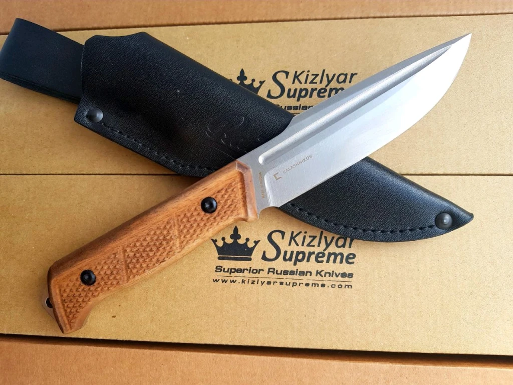 Нож Kizlyar Supreme Baical D2 орех