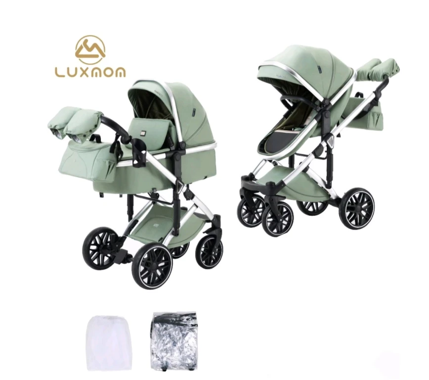 Коляска детская новая luxmom F2A 3 в 1