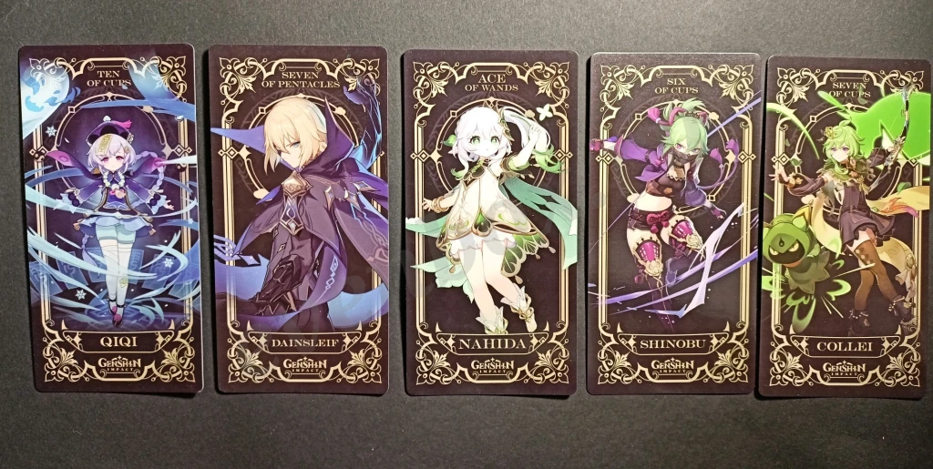 Коллекционные карточки Геншин Импакт Genshin Impact