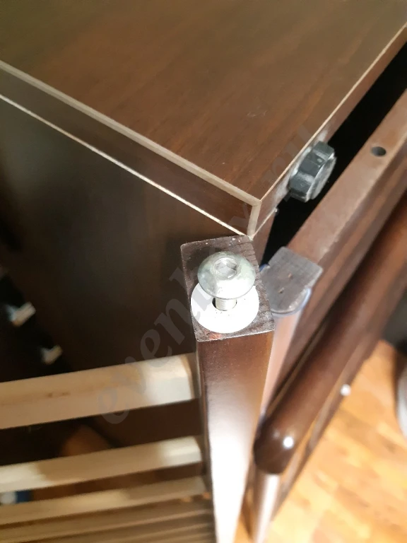 Детская кроватка Papaloni, маятник, 120x60 + ортопедический матрас