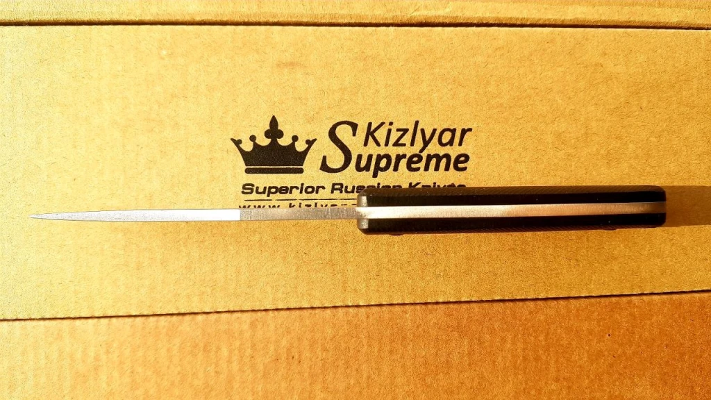 Нож Kizlyar Supreme Vran N690 Black G10