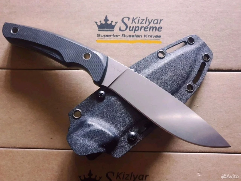 Нож Kizlyar Supreme Savage D2 Stonewash