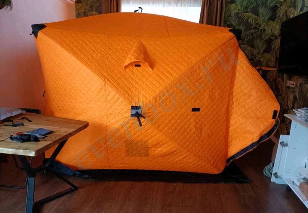 палатка зимняя куб 4 слойная