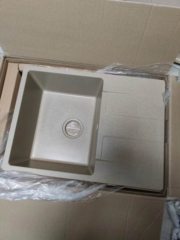 Мойка delinia вместе с смесителем delinia remix