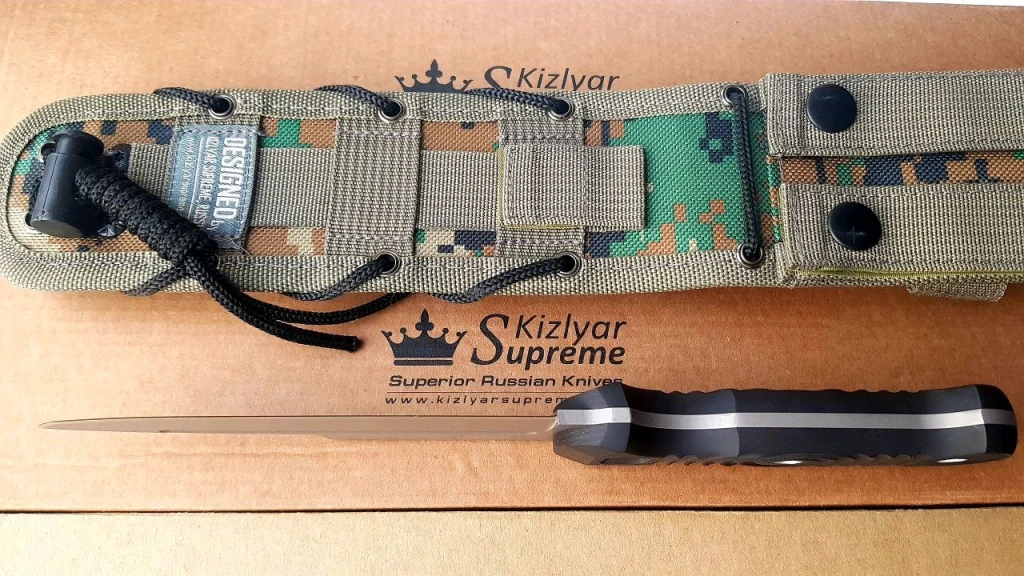 Нож Kizlyar Supreme Legion D2 Tacwash
