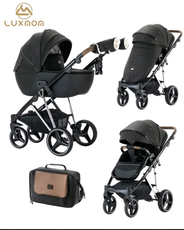 Коляска детская новая Luxmom F1 2 в 1