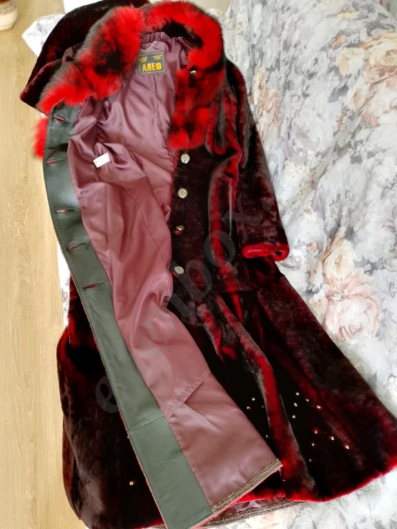 Мутоновая шуба