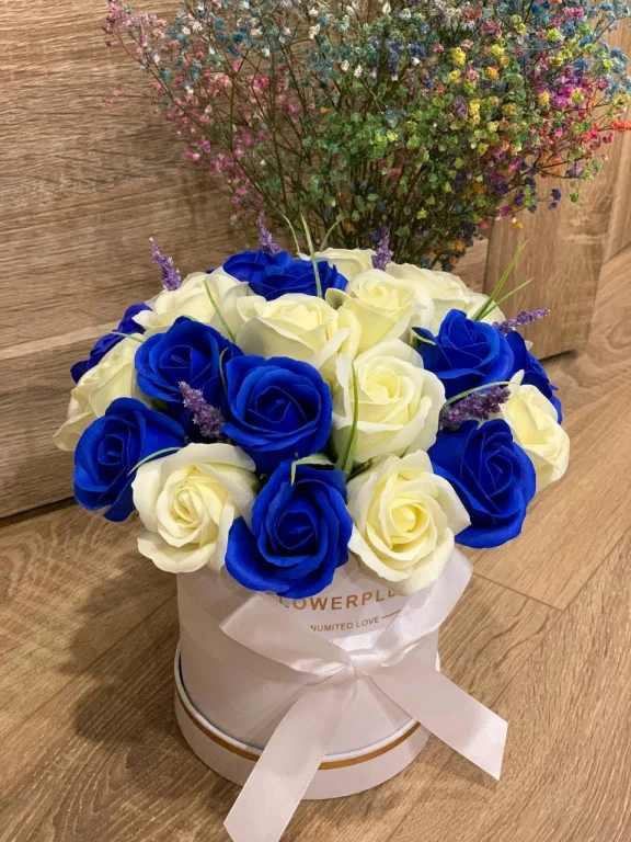 Букет из 31, 51, 101 мыльной розы