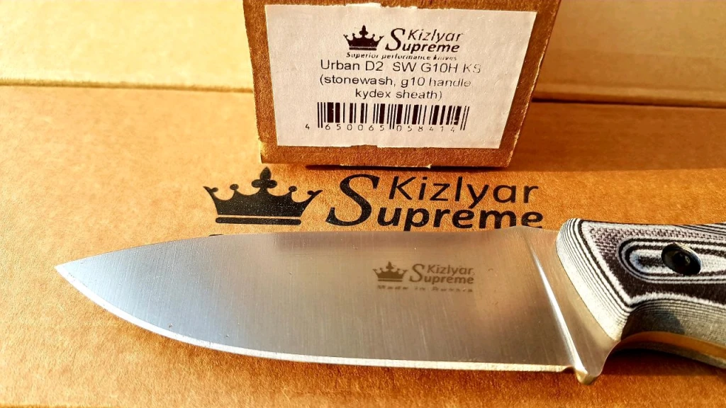 Нож Kizlyar Supreme Urban D2 stonewash