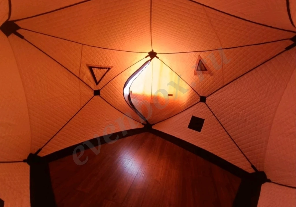 палатка зимняя куб 4 слойная