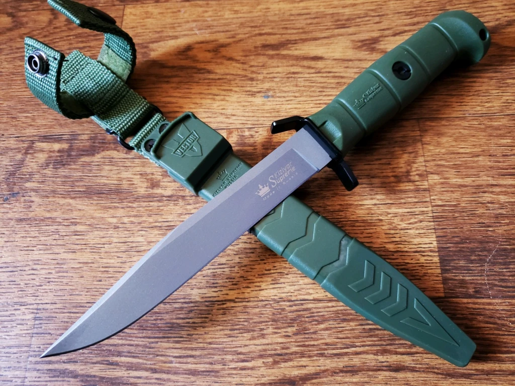 Нож Kizlyar Supreme Vector 420HC TacWash Олива