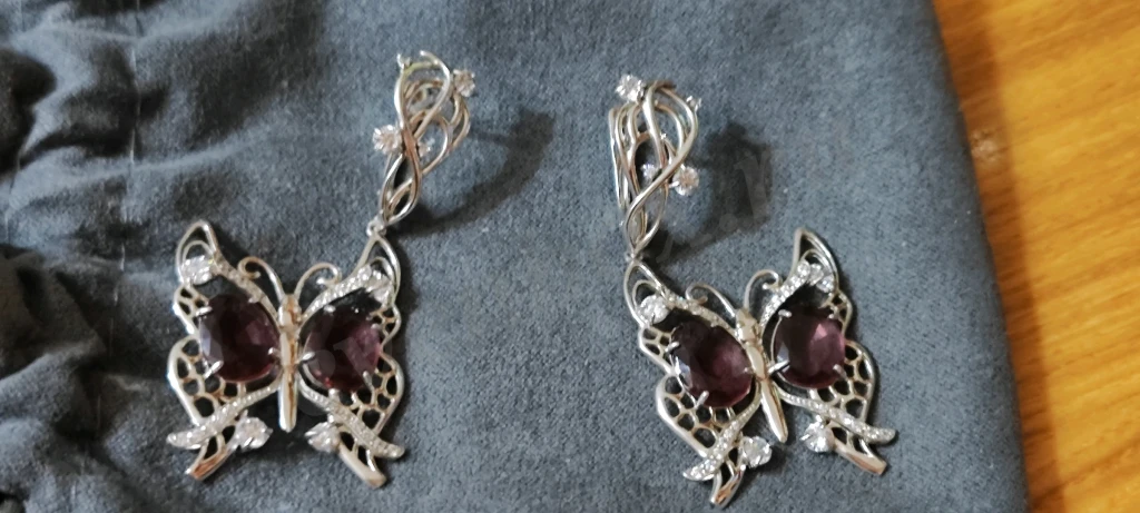 серьги и кольцо