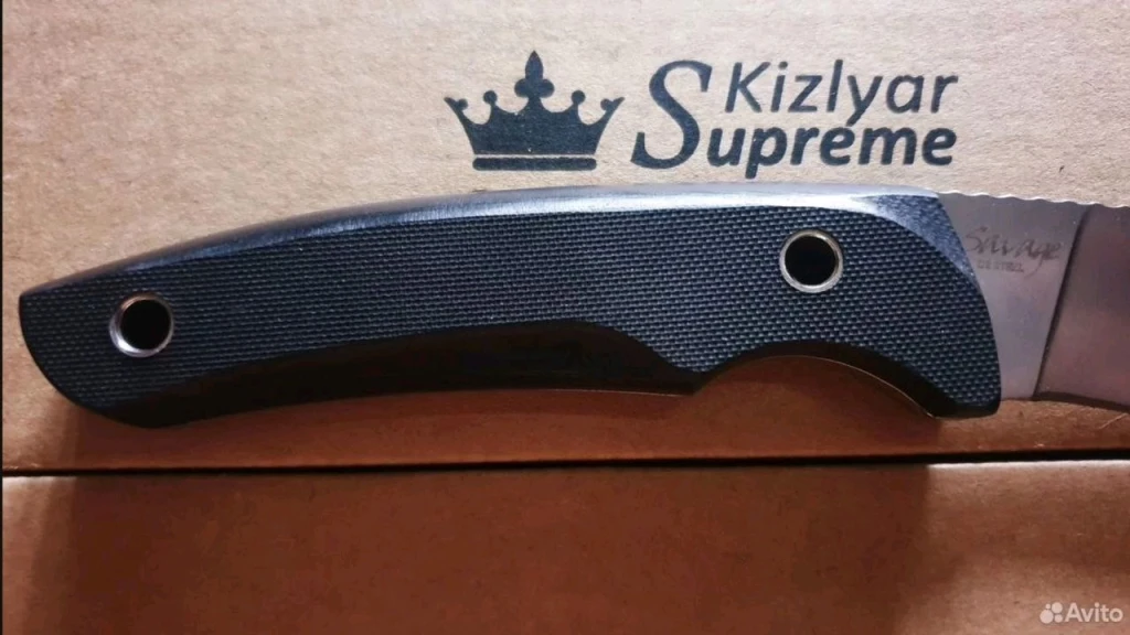 Нож Kizlyar Supreme Savage D2 Stonewash