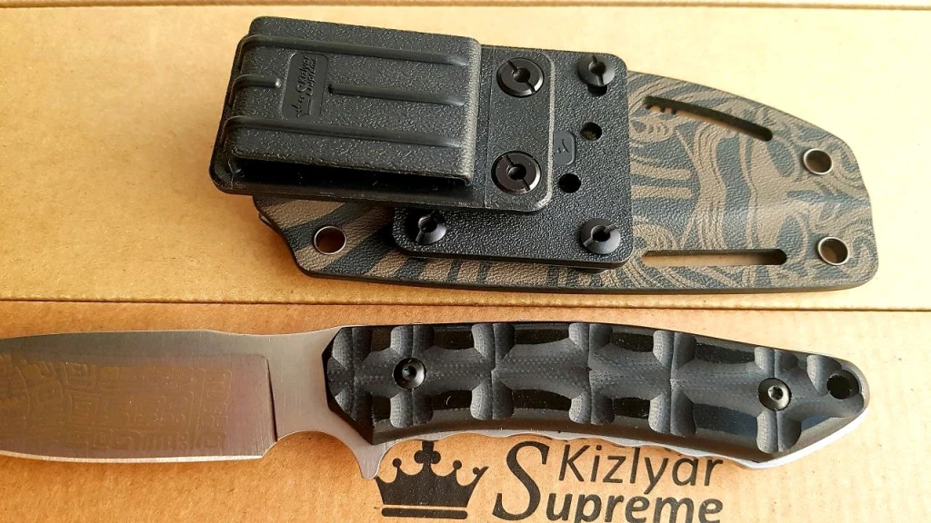 Нож Kizlyar Supreme Aztec D2 Kydex/Кожа