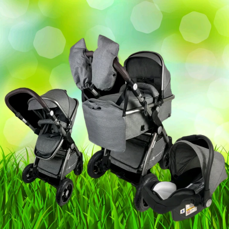 Коляска детская новая luxmom 600 G 3в1