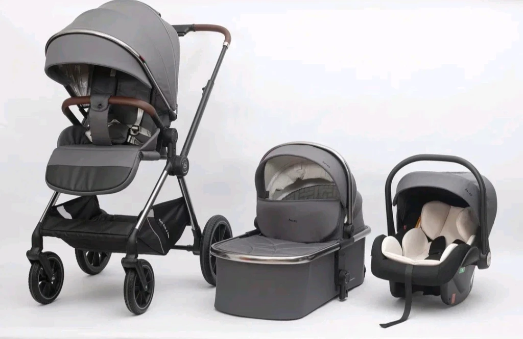 Коляска детская luxmom A2 3в 1 для новорожденных