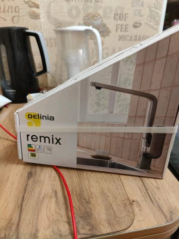 Мойка delinia и смеситель delinia remix