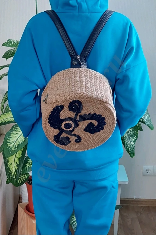 Рюкзак в стиле барокко (ручная работа)