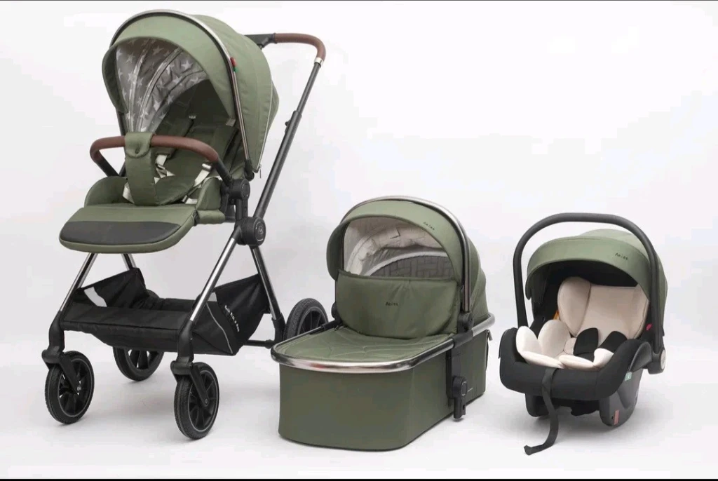 Коляска детская luxmom A2 3в 1 для новорожденных