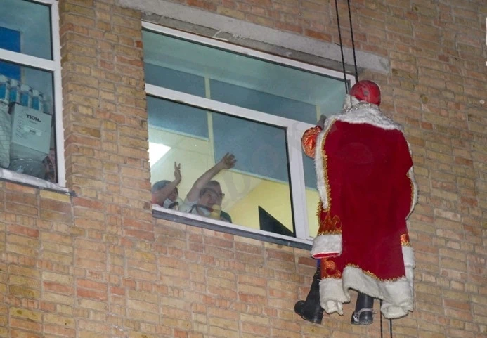 Дед Мороз - альпинист