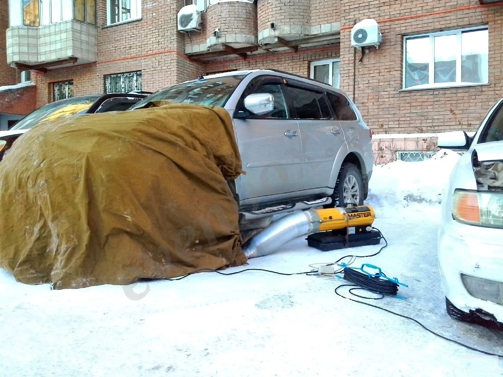 Тёплый запуск Отогрев прикурить авто