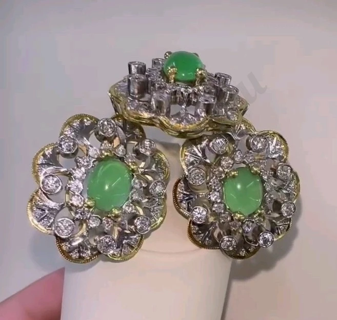 золотые серьги