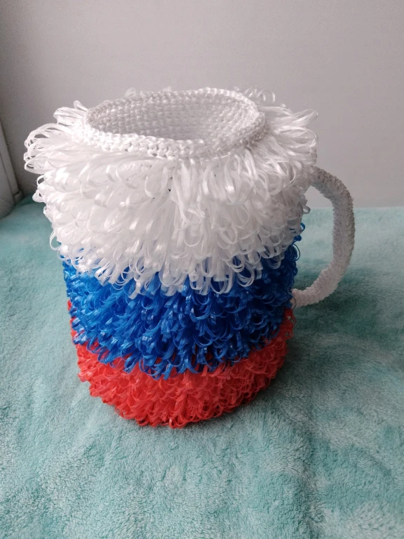 Кружка мочалка